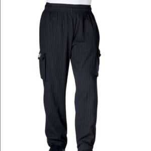 Chefwear unisex cargo cotton chef pants sz S